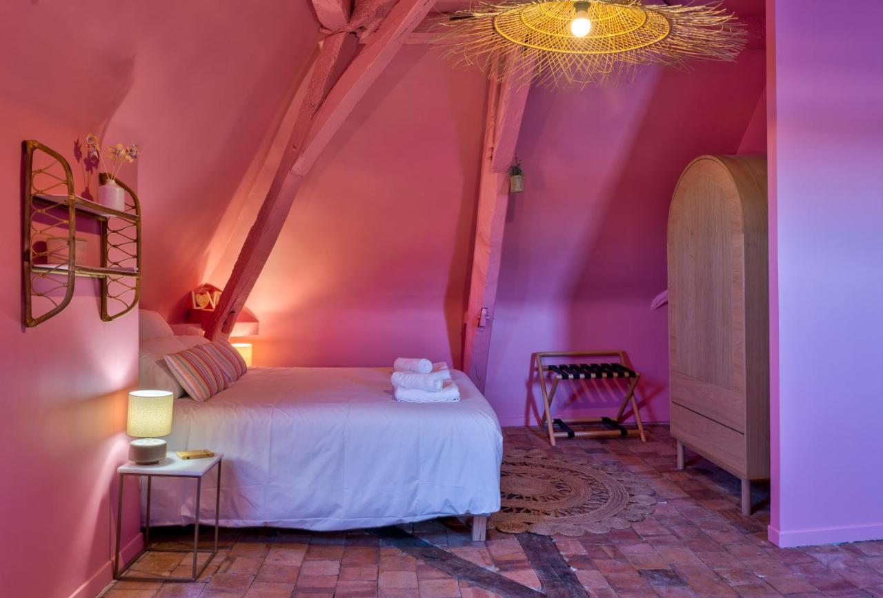Casa Mila & Spa - Maison D'Hotes Raffinee Vue Loire, Spa & Piscine Saint-Mathurin  Bagian luar foto