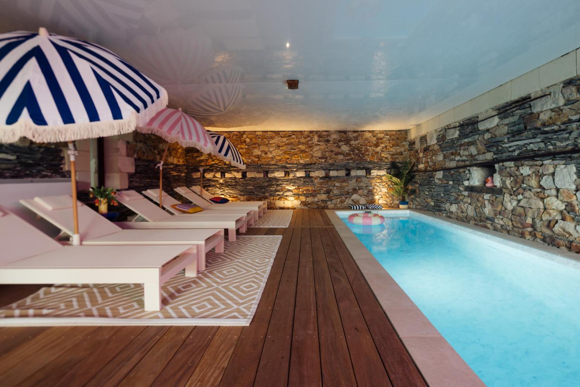 Casa Mila & Spa - Maison D'Hotes Raffinee Vue Loire, Spa & Piscine Saint-Mathurin  Bagian luar foto